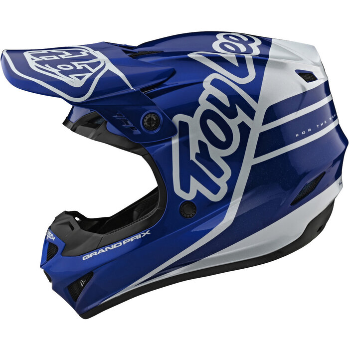 Troy Lee Designs GP Helm Silhouette navy weiss