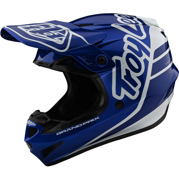 Troy Lee Designs GP Helm Silhouette navy weiss
