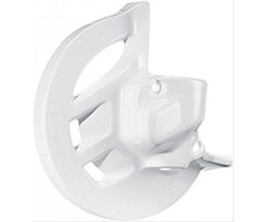 Polisport Bremsscheiben Protektor WEISS vorne Honda CR125R CR250R Bj. 95-07 CRF450R Bj. 02-08