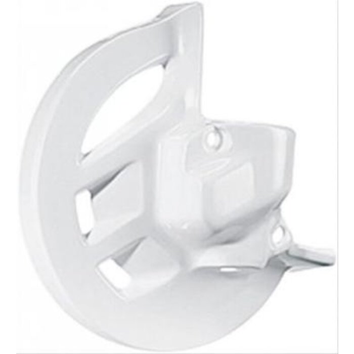 Polisport Bremsscheiben Protektor WEISS vorne Honda CR125R CR250R Bj. 95-07 CRF450R Bj. 02-08