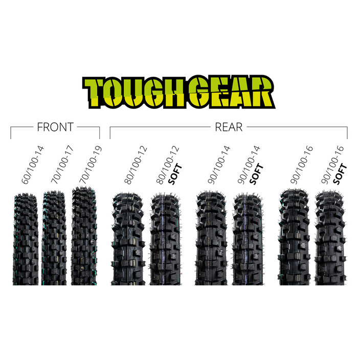 X-Grip Kids Reifen Toughgear 70/100-19