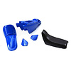 ART Plastic Kit OEM blau / Sitz schwarz für Yamaha PW50