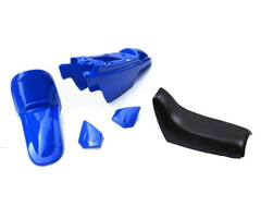 ART Plastic Kit OEM blau / Sitz schwarz für Yamaha PW50