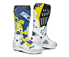 Sidi Atojo SRS Stiefel neongelb weiss blau