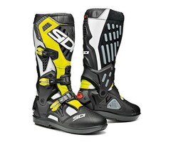 Sidi Atojo SRS Stiefel schwarz weiss neongelb