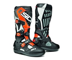 Sidi Atojo SRS Stiefel schwarz weiss neonorange