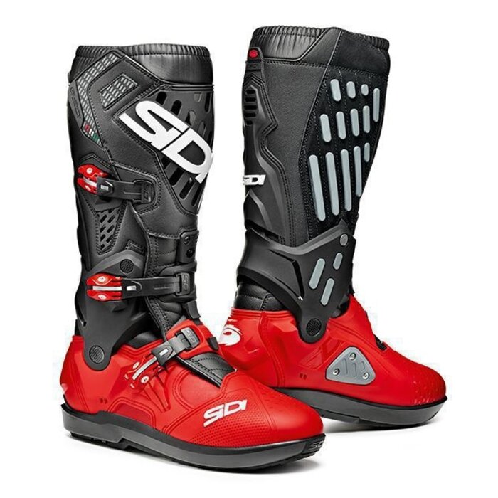 Sidi Atojo SRS Stiefel rot schwarz