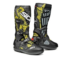 Sidi Atojo SRS Stiefel lime snake schwarz