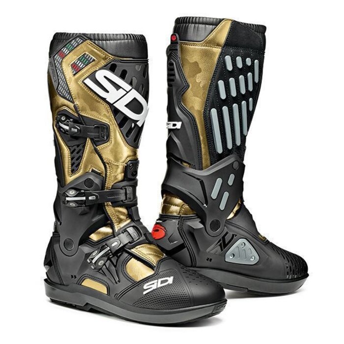 Sidi Atojo SRS Stiefel gold camo schwarz