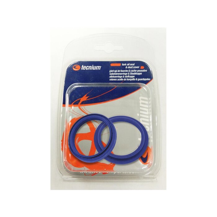 Tecnium Gabeldichtring Blue Label Fork Oil Seal & Dust Cover WP Ø49mm KTM SX85 / Husqvarna TC85