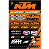 D'COR Visuals Sticker Aufkleber Bogen KTM Racing