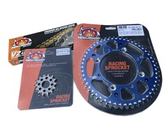 Motomaster Antriebssatz Kette + Ritzel + Kettenrad für Yamaha YZ85