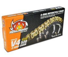 Motomaster O-Ring Kette 520 V4 Drive Chain mit 120 Glieder und Clip Schloß