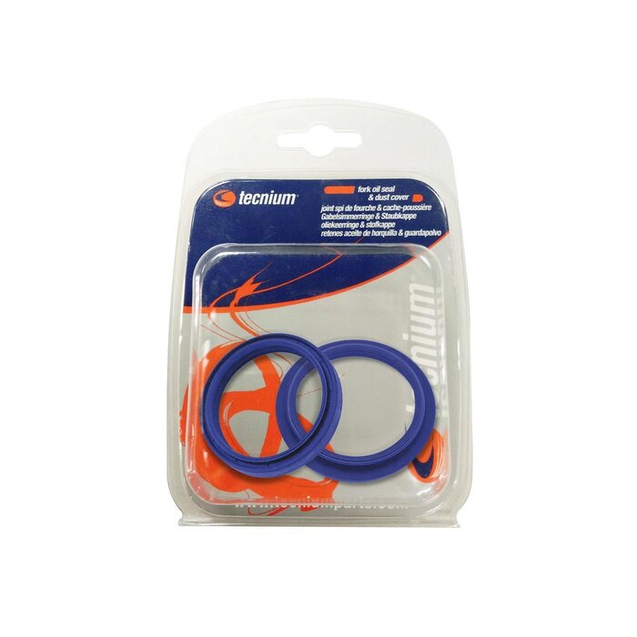Tecnium Kit Gabelsimmerring und Staubkappe  Blue Label Yamaha YZ85