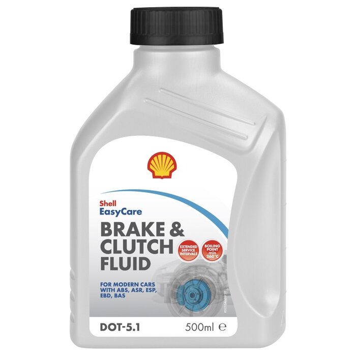 Shell Bremsflüssigkeit - Kupplungsflüssigkeit EasyCare DOT 5.1 500ml