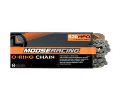Moose Racing O-Ring Kette 520 Chain mit 120 Glieder und Clip Schloß