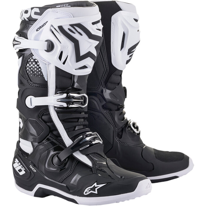 Alpinestars Stiefel Tech 10 schwarz weiß