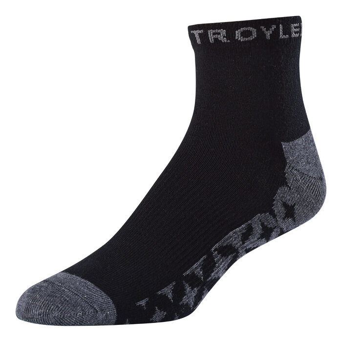 Troy Lee Designs Socken Starburst Quarter schwarz 3er Pack