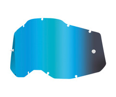 100 % Mirror Blau Ersatzglas Lens für Accuri 2 / Strata 2 / Racecraft 2