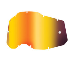 100 % Mirror Rot Ersatzglas Lens für Accuri 2 / Strata 2 / Racecraft 2