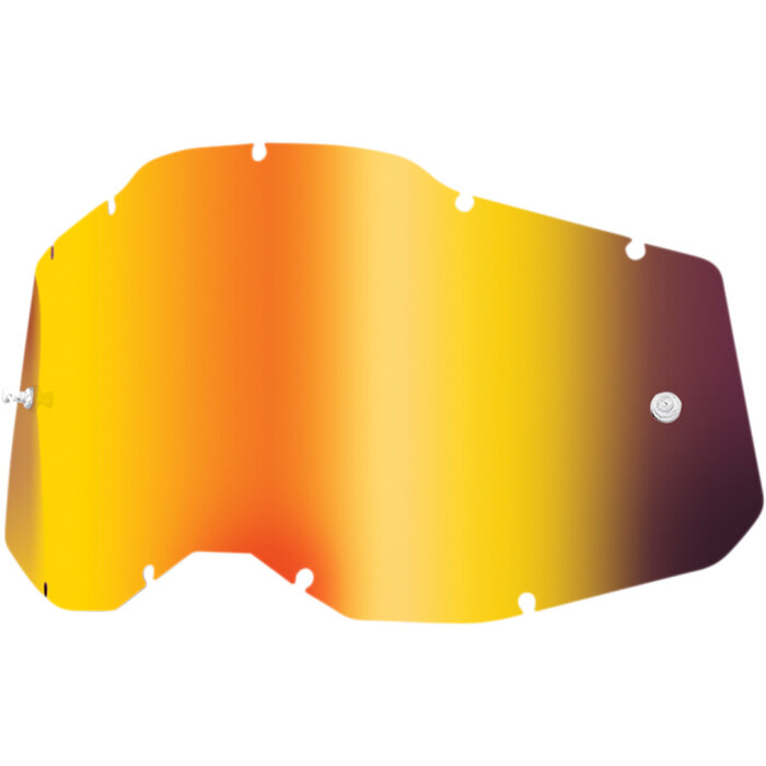 100 % Mirror Rot Ersatzglas Lens für Accuri 2 / Strata 2 / Racecraft 2