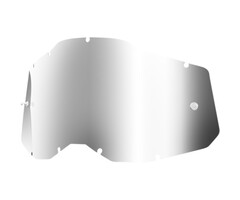 100 % Mirror Silber Ersatzglas Lens für Accuri 2 / Strata 2 / Racecraft 2