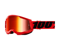 100 % Strata 2 MX Brille rot