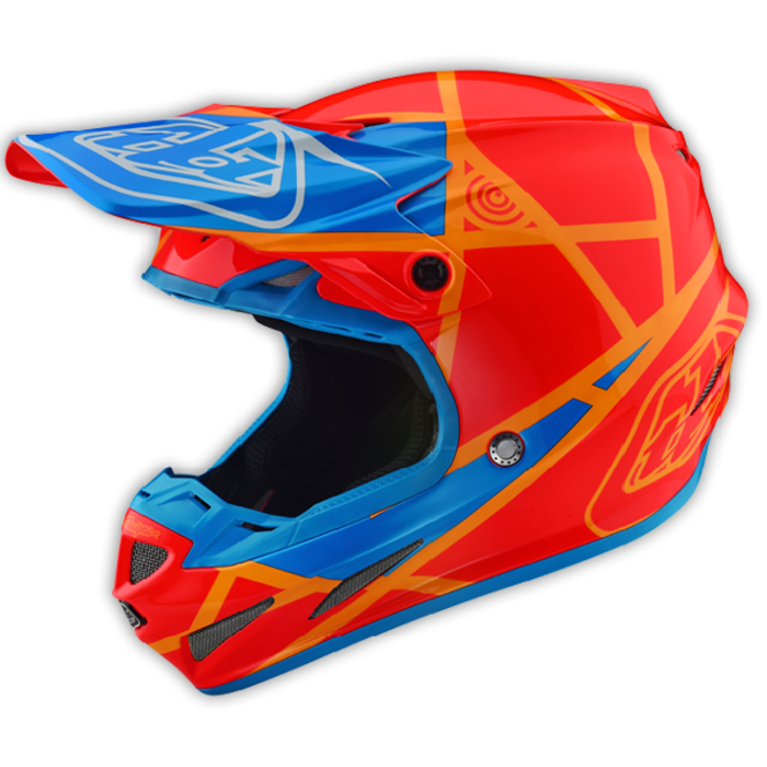 Troy Lee Designs Helm SE4 Composite Metric Honey Orange