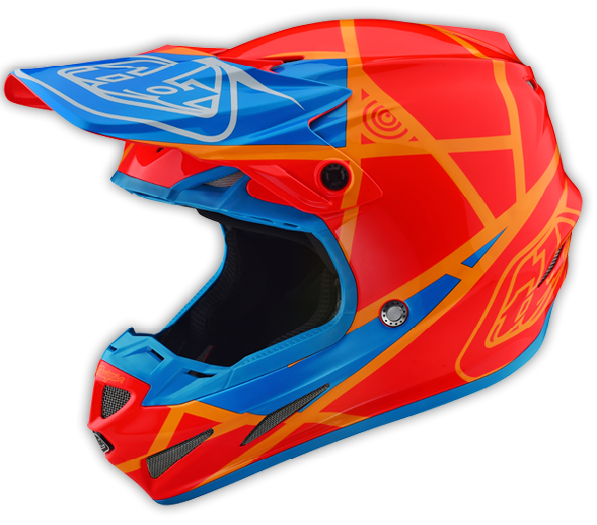 Troy Lee Designs Helm SE4 Composite Metric Honey Orange