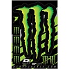 D'COR Visuals Sticker Aufkleber Bogen Monster Claw