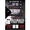 D'COR Visuals Sticker Aufkleber Bogen Series Logo
