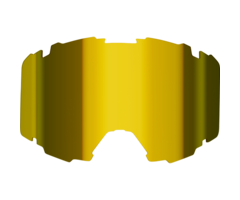 FXR Ersatzglas Lens 21 Pilot Clearidum bronze hidef W/ Gold Finish