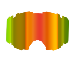 FXR Ersatzglas Lens 21 Pilot Clearidum bronze hidef W/ Inferno Finish