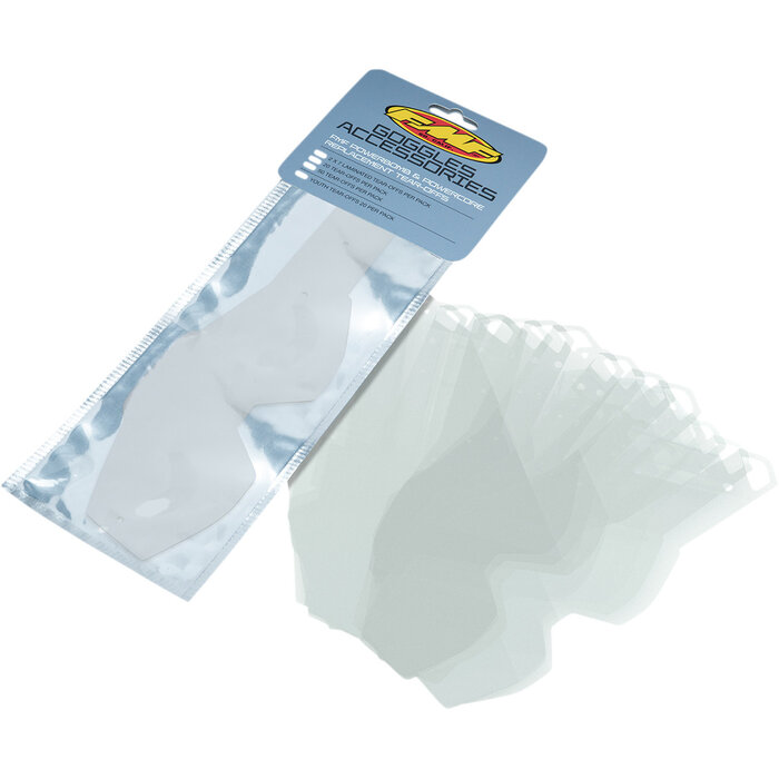 100 % Tear Offs Abreißvisier für FMF Vision Brille 50 Pk.