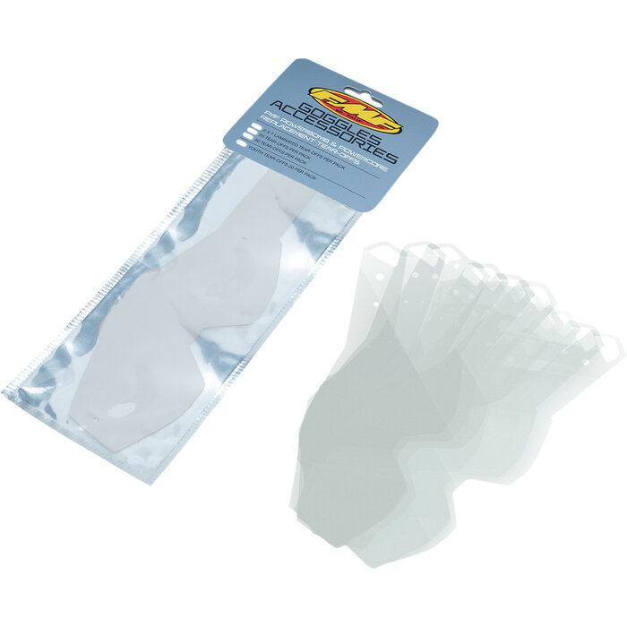 100 % Tear Offs Abreißvisier für FMF Vision Kinder Brille 20 Pk.