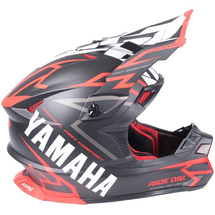 FXR Helm Blade 2.0 Yamaha schwarz rot