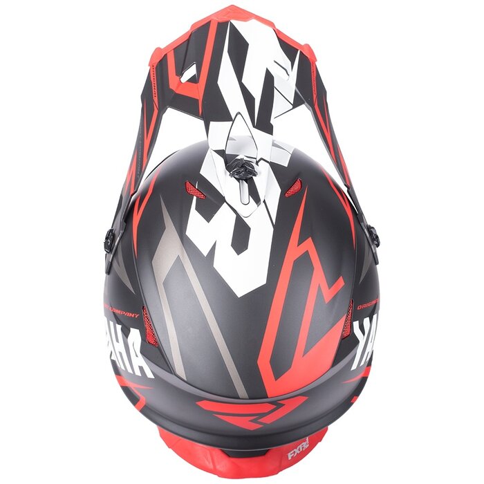 FXR Helm Blade 2.0 Yamaha schwarz rot