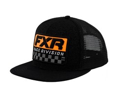 FXR Cap Kappe Race Division schwarz orange