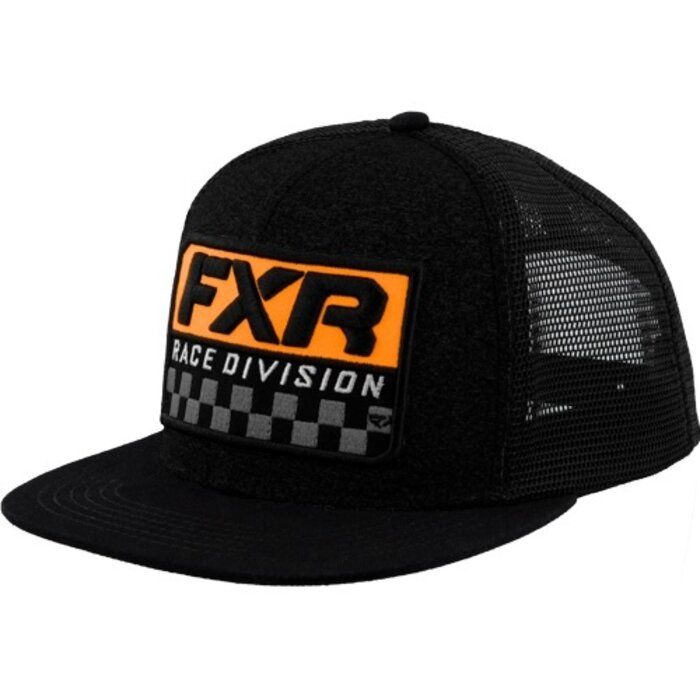 FXR Cap Kappe Race Division schwarz orange
