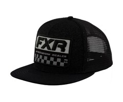 FXR Cap Kappe Race Division schwarz grau
