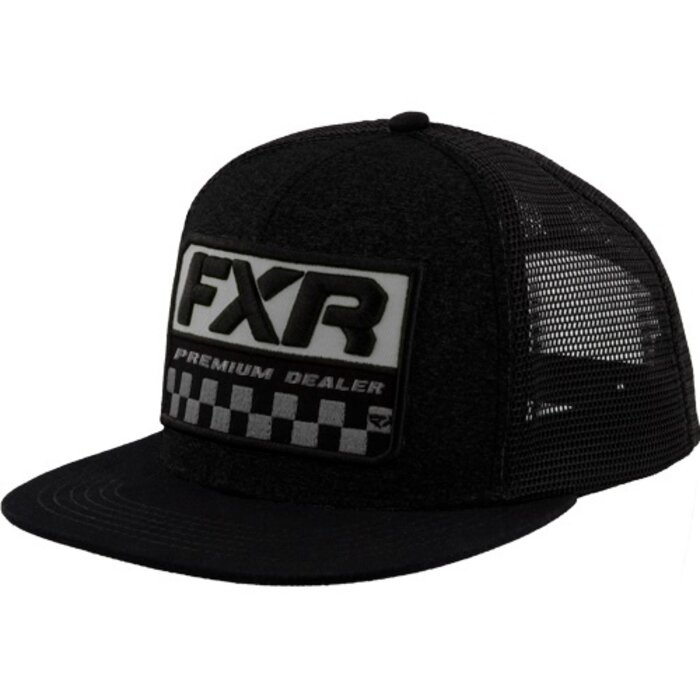 FXR Cap Kappe Race Division schwarz grau