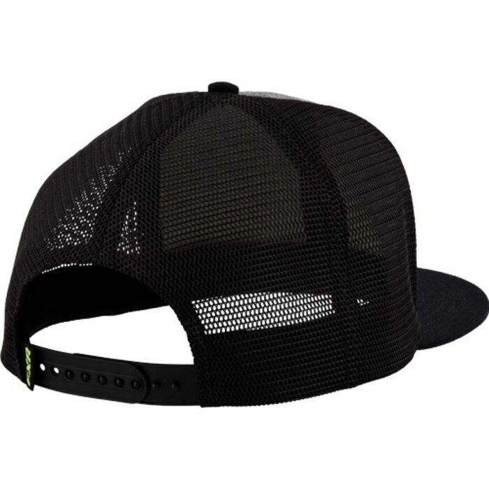 FXR Cap Kappe Race Division schwarz grau heather hi viz