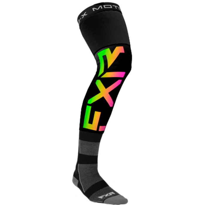 FXR Riding Socken schwarz sherbert