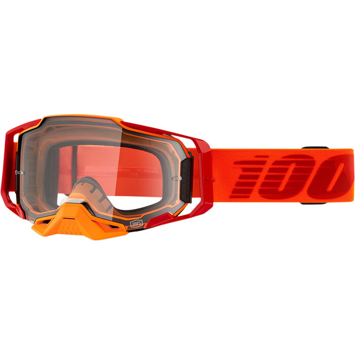 100 % Armega MX Enduro Anti Fog Brille Litkit rot