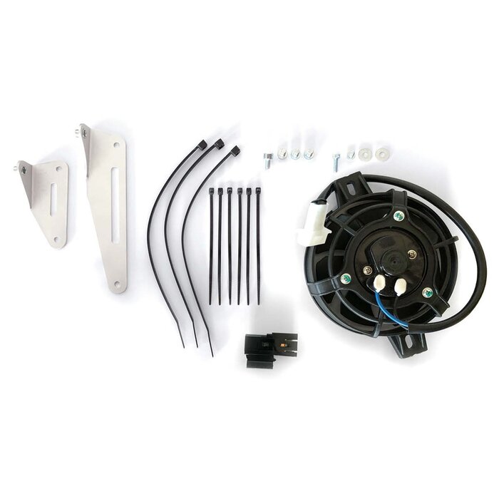 X-Grip Radiator Fan Full Kit Lüfter Set für KTM EXC-F Husqvarna TEi FE,  GasGas