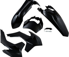 UFO Plastik Satz KTM EXC / EXC-F 14-16 schwarz