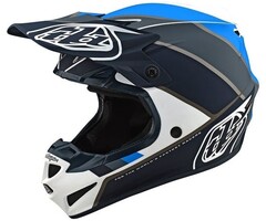 Troy Lee Designs Helm SE4 Polyacrylite MIPS Beta white gray