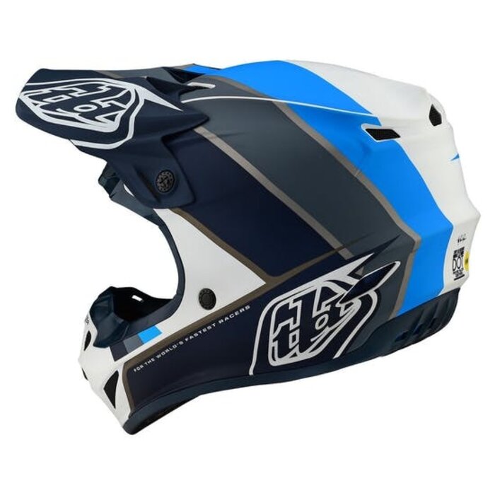 Troy Lee Designs Helm SE4 Polyacrylite MIPS Beta white gray