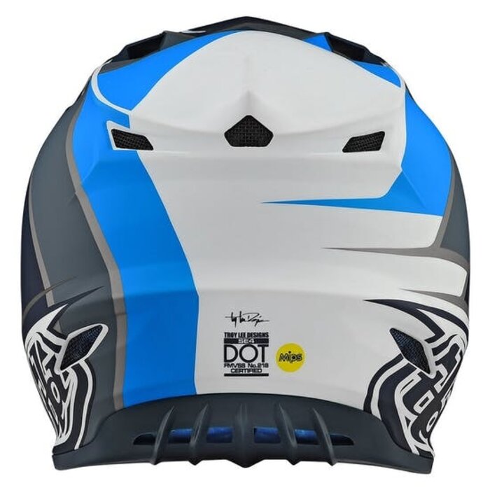 Troy Lee Designs Helm SE4 Polyacrylite MIPS Beta white gray