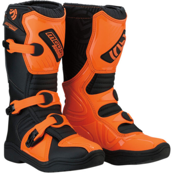 Moose Racing Kinder Offroad Cross Stiefel M1.3 orange schwarz